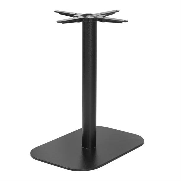 FU548 Bolero Black Cast Iron Table Base 720x420x600mm
