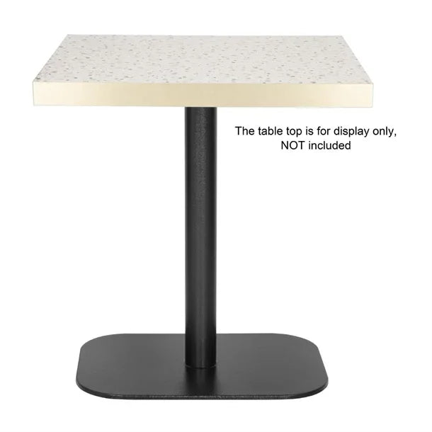 FU548 Bolero Black Cast Iron Table Base 720x420x600mm