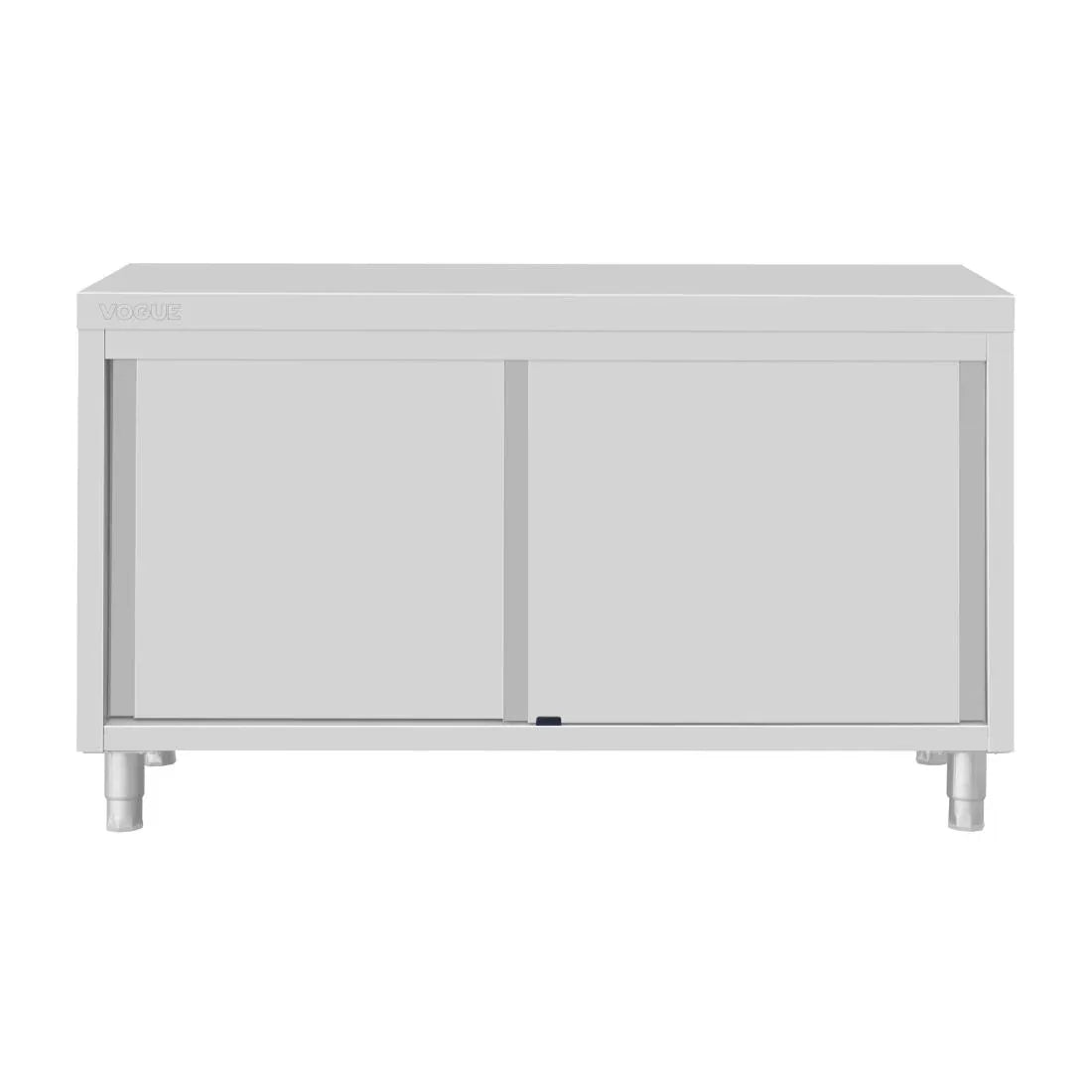 FU586 Vogue Standing Floor Cupboard Stainless Steel 900x1500x600mm