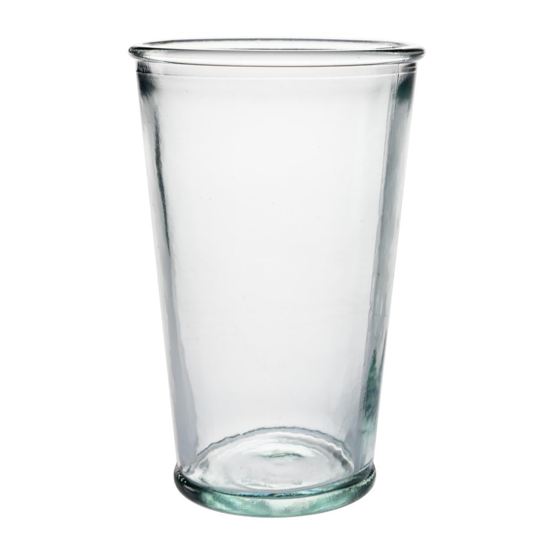 FU595 Olympia Recycled Glass Conical Tumblers 300ml (Pack of 6)