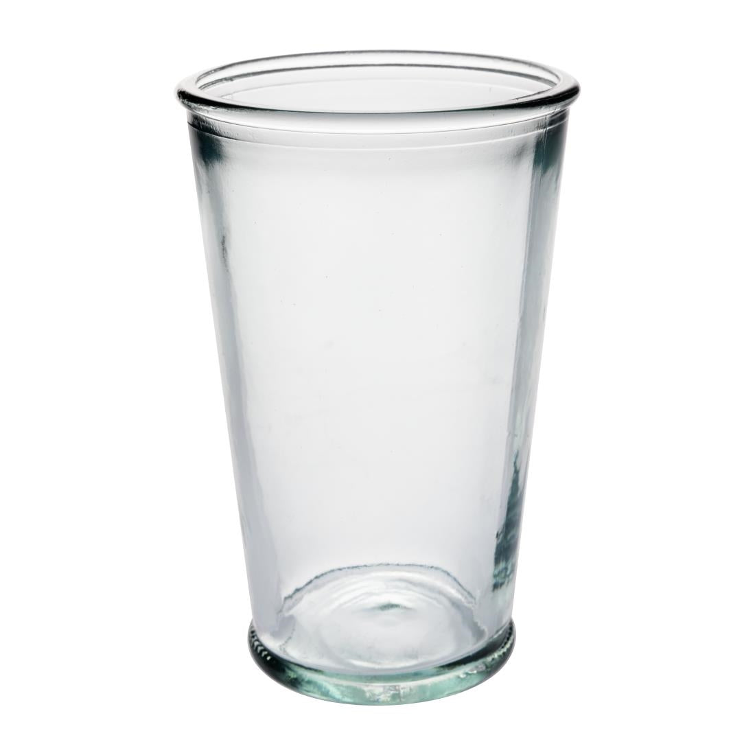FU595 Olympia Recycled Glass Conical Tumblers 300ml (Pack of 6)