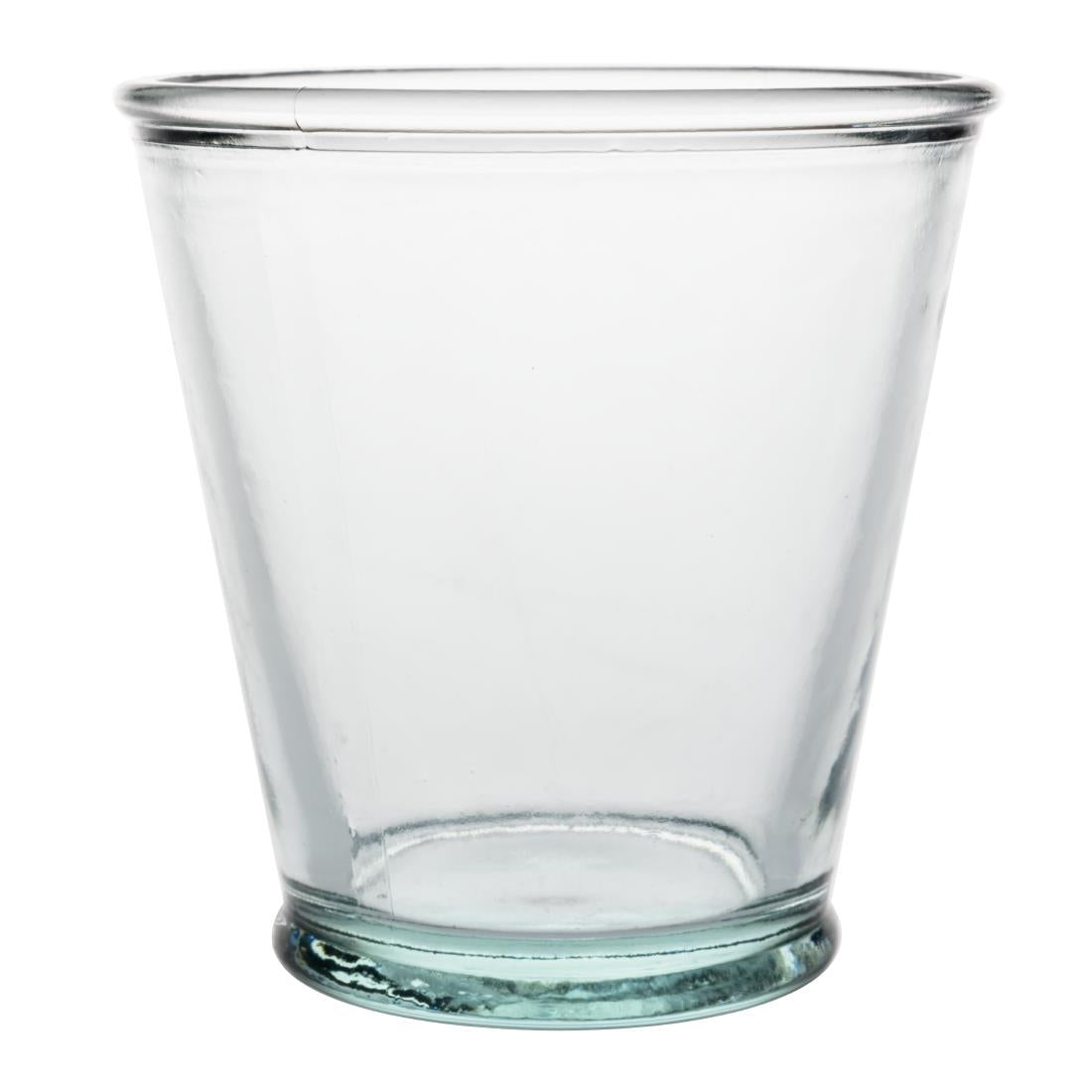FU596 Olympia Recycled Glass Conical Tumblers 220ml (Pack of 6)