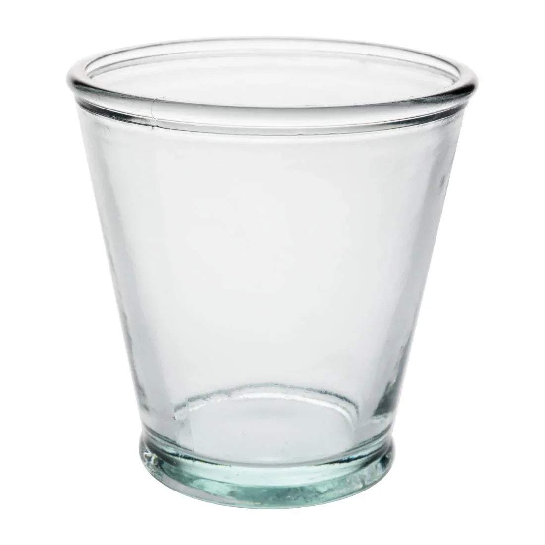 FU596 Olympia Recycled Glass Conical Tumblers 220ml (Pack of 6)