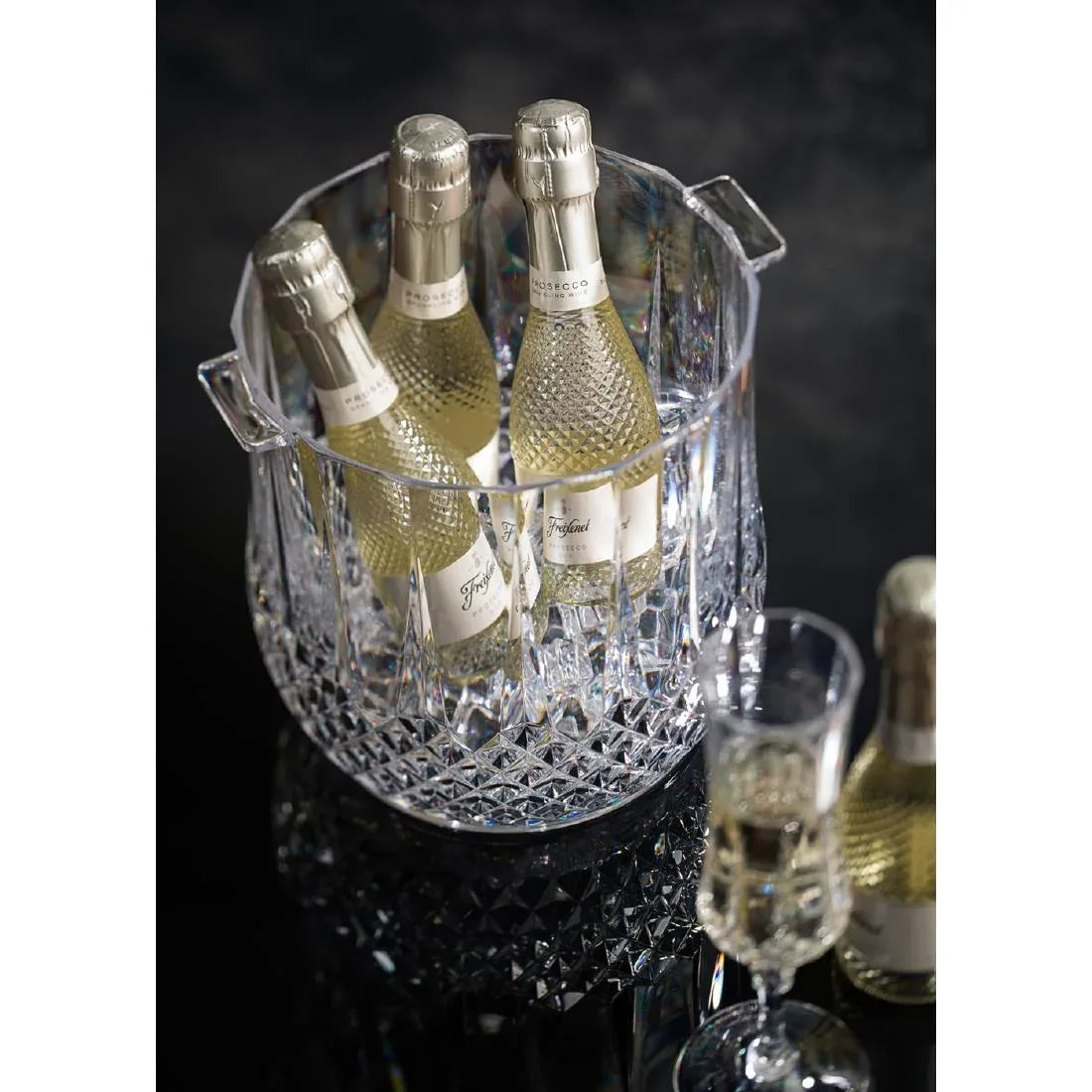 FU604 Utopia Lucent Gatsby Champagne Bucket - JD Catering Equipment Solutions Ltd