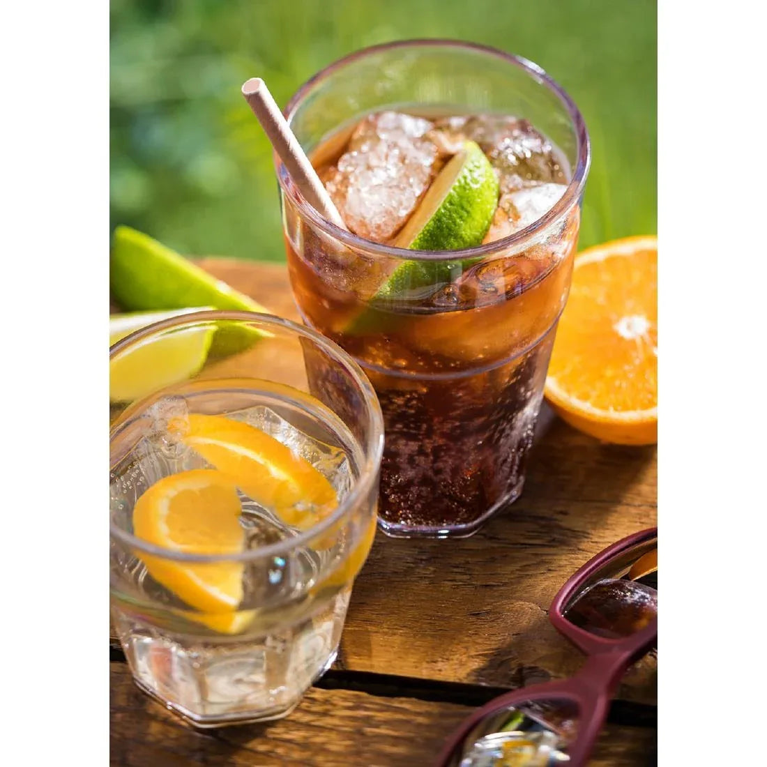 FU621 Utopia Bogart Stacking Tumblers 400ml (Pack of 24) - JD Catering Equipment Solutions Ltd