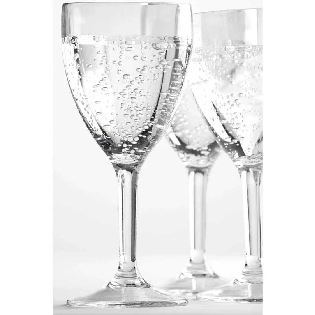 FU628 Utopia Diamond Wine Glasses 340ml (Pack of 12) - JD Catering Equipment Solutions Ltd
