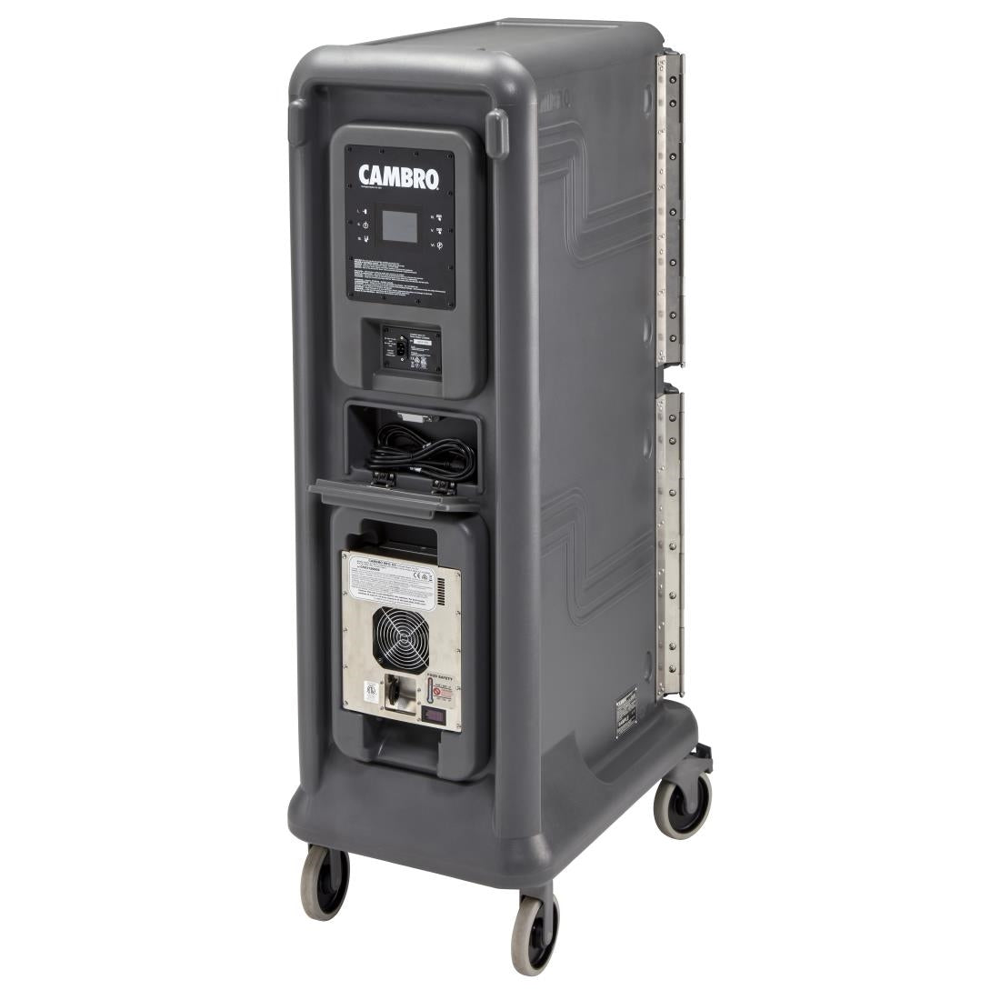 Cambro Ultra Pro Tall Two Door Hot and Cold Food Cart Blue