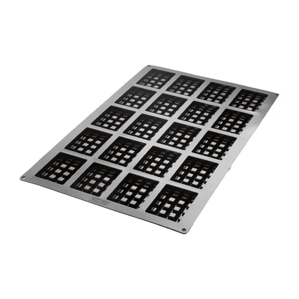 FU714 Schneider Silicone 20 Waffle Mould 400x600mm