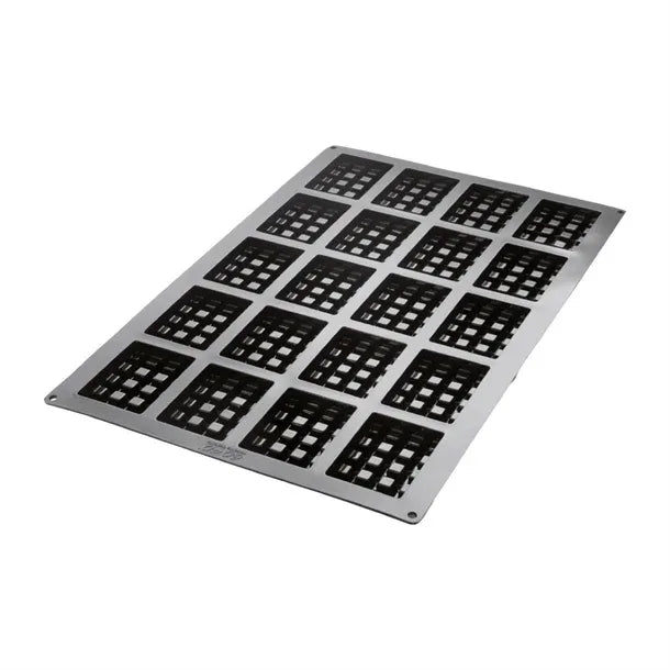 FU714 Schneider Silicone 20 Waffle Mould 400x600mm