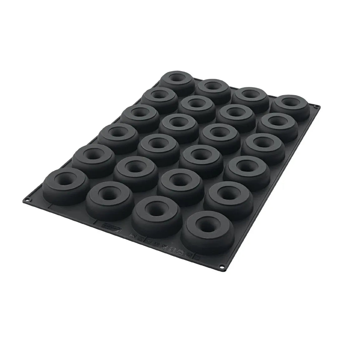 FU715 Schneider Silicone 24 Donut Mould 400x600mm
