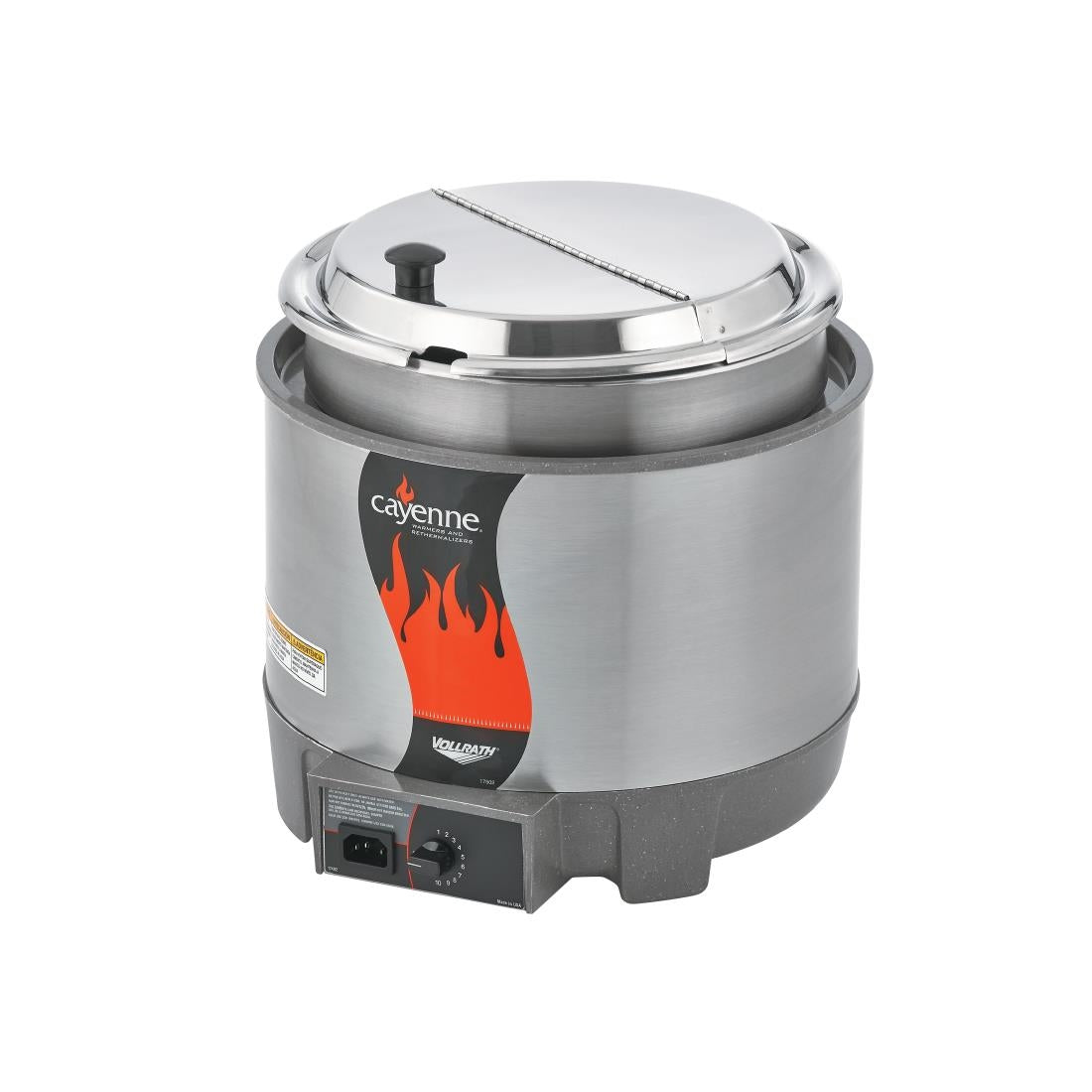 FU774 Vollrath Heat and Hold Stainless Steel Soup Kettle 72522