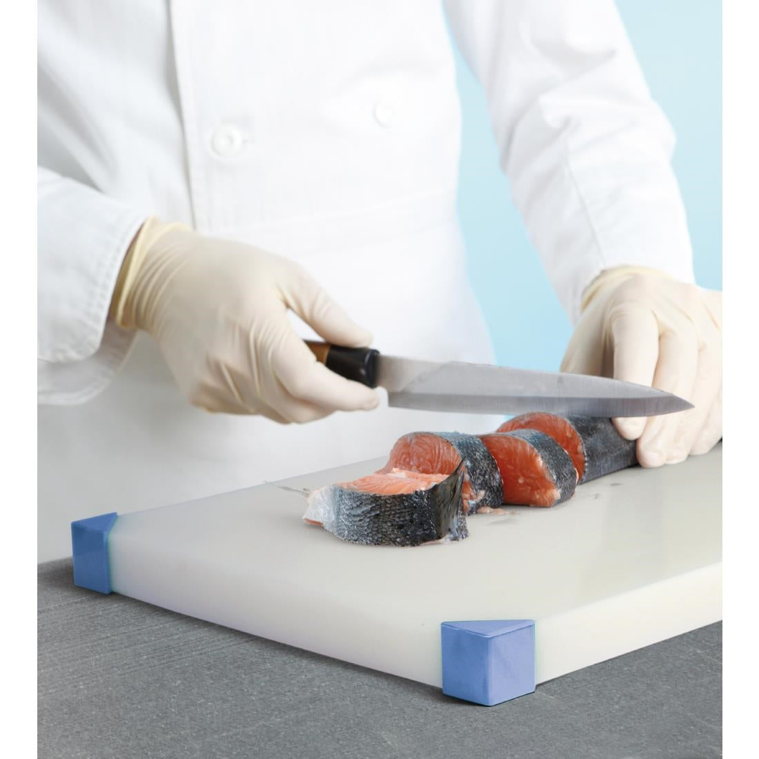 FU795 Araven Cutting Board 404x304x24mm Blue