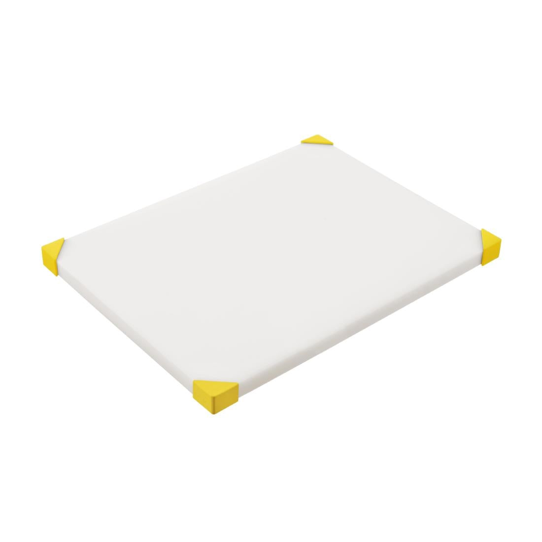 FU796 Araven Cut Board 404x304x24mm Yellow