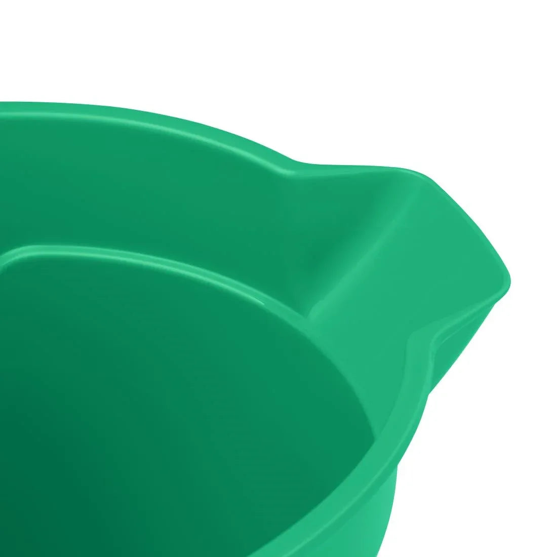 FU833 Jantex Green Graduated Bucket with Pouring Lip 10ltr