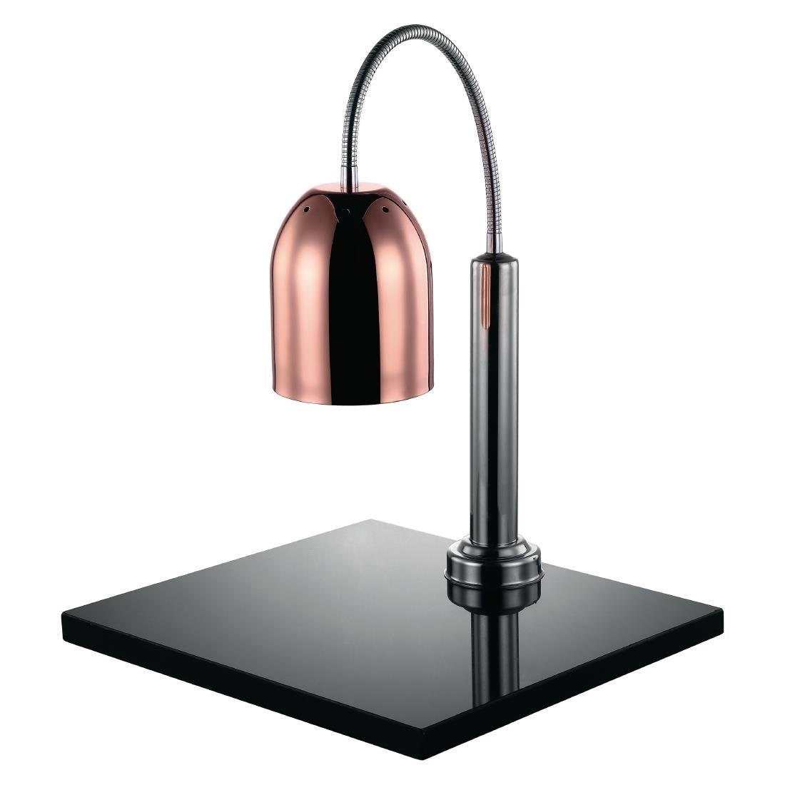 FU888 Pujadas Copper Heat Shade with Marble Base