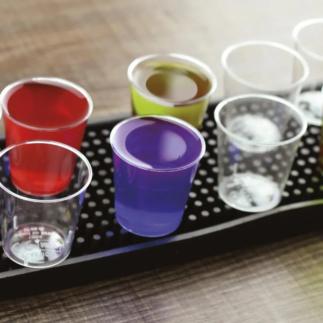 FU899 eGreen Shot Glasses UKCA Marked 25ml to Brim (Pack of of 1000) - JD Catering Equipment Solutions Ltd
