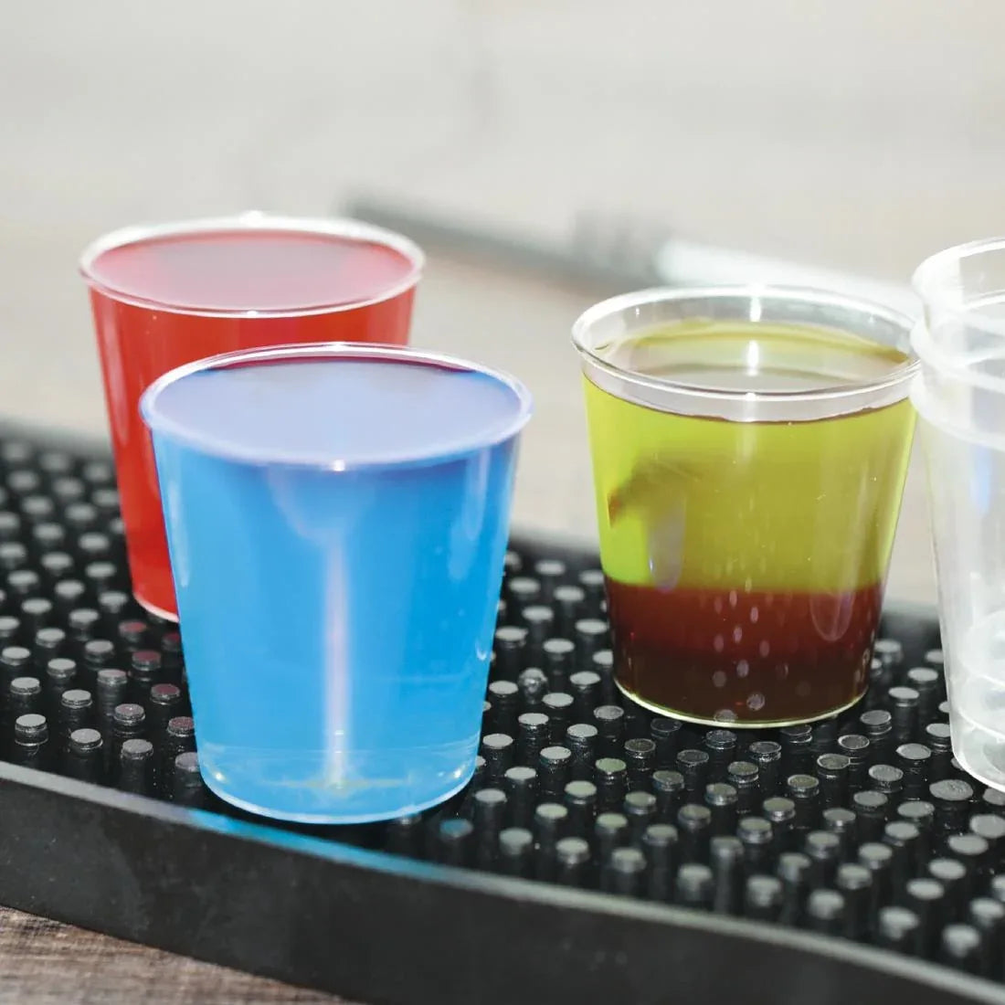 FU899 eGreen Shot Glasses UKCA Marked 25ml to Brim (Pack of of 1000) - JD Catering Equipment Solutions Ltd