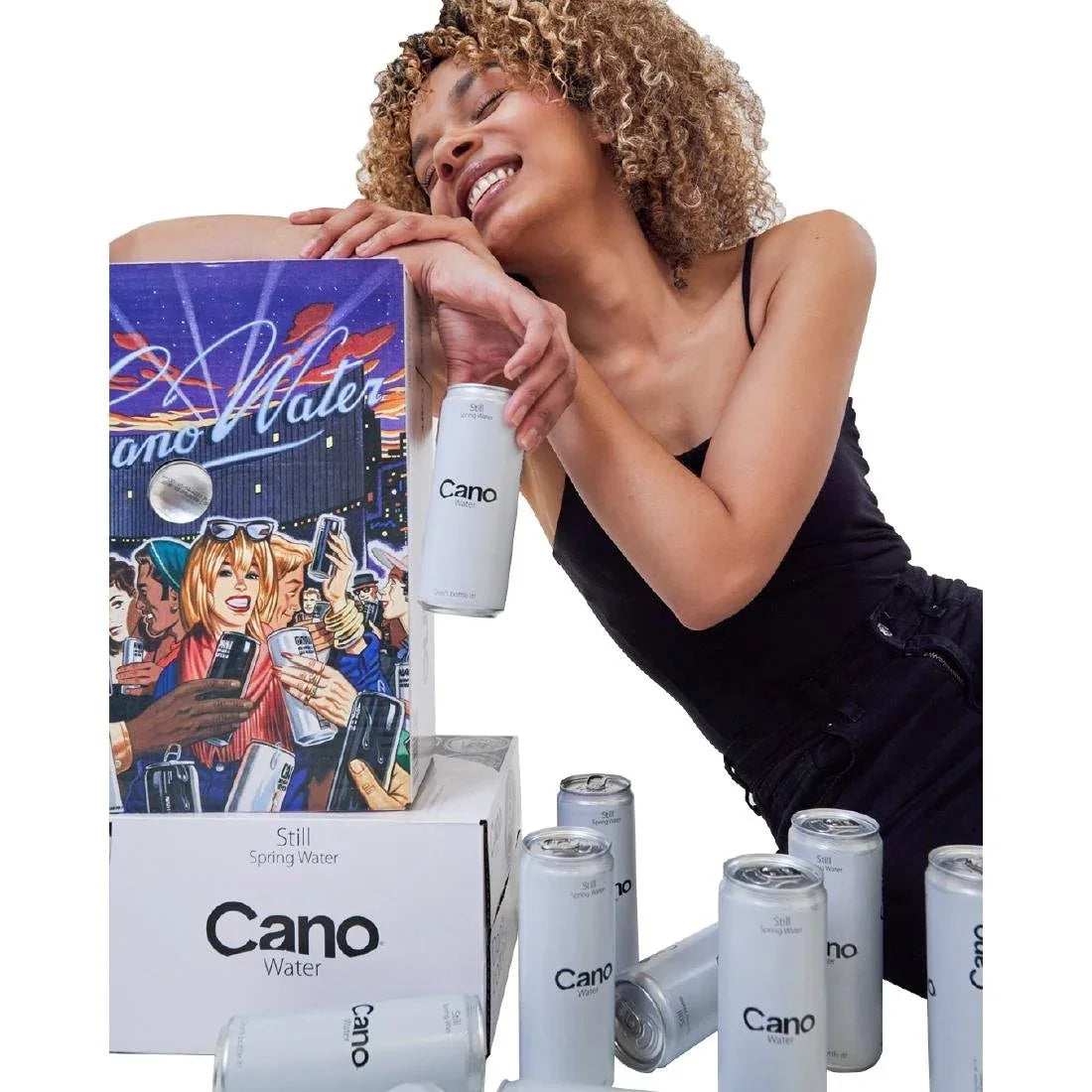 FU937 Cano Water Sparkling Cans 330ml (Pack of 24) - JD Catering Equipment Solutions Ltd