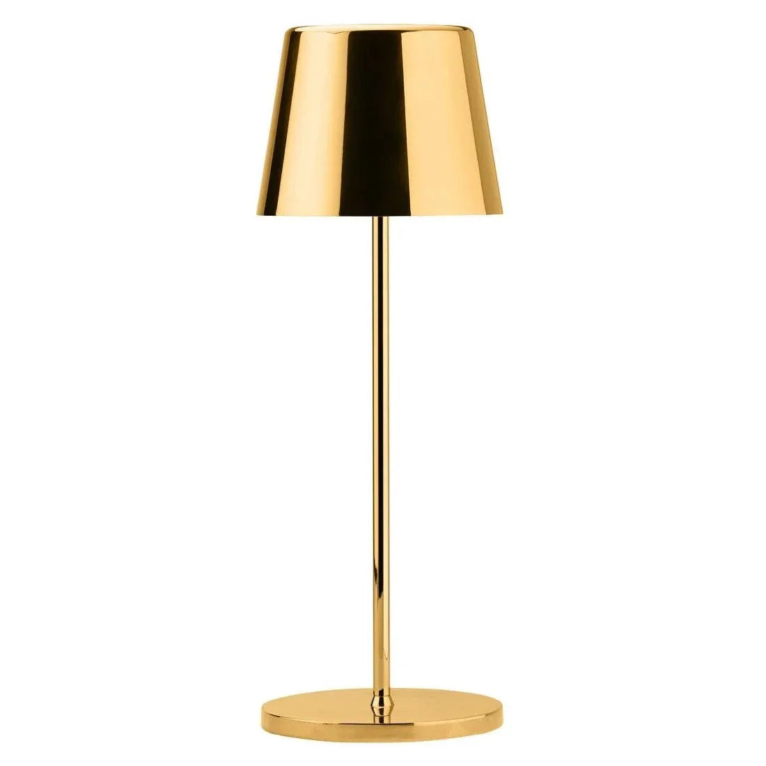 FU965 Utopia Bermuda LED Cordless Lamp 320mm Gold (Pack of 6) - JD Catering Equipment Solutions Ltd