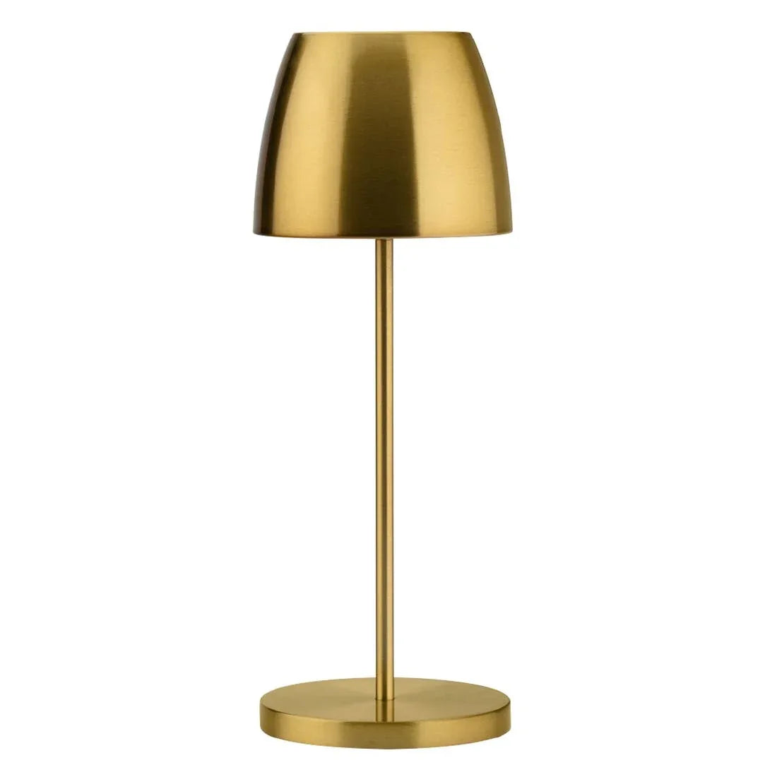 FU985 Utopia Montserrat LED Cordless Lamp 300mm Brushed Gold (Pack of 6) - JD Catering Equipment Solutions Ltd