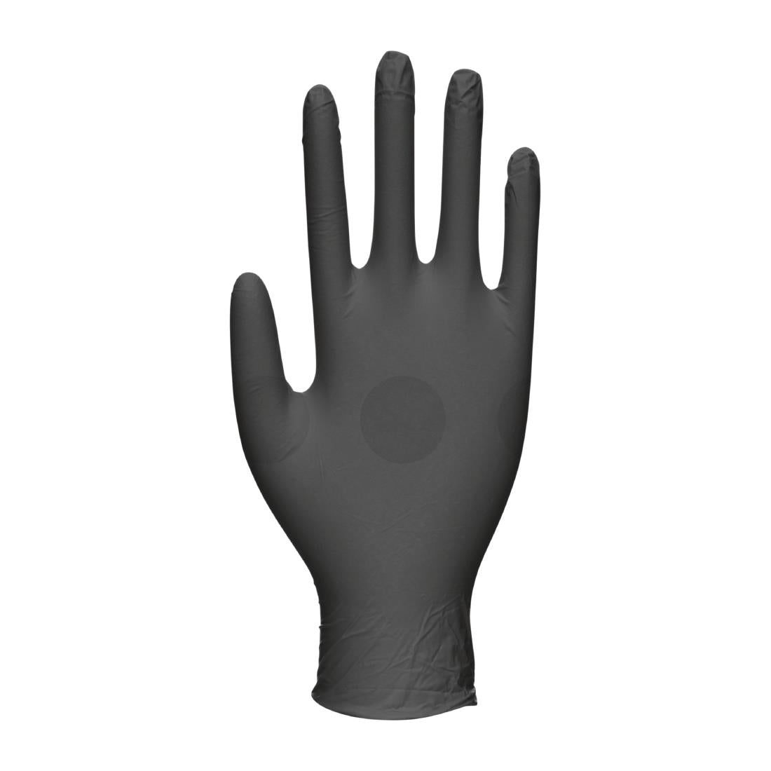 FW845-M Biotouch Single Use Glove Black Nitrile Powder Free Size Medium (Pack of 100)