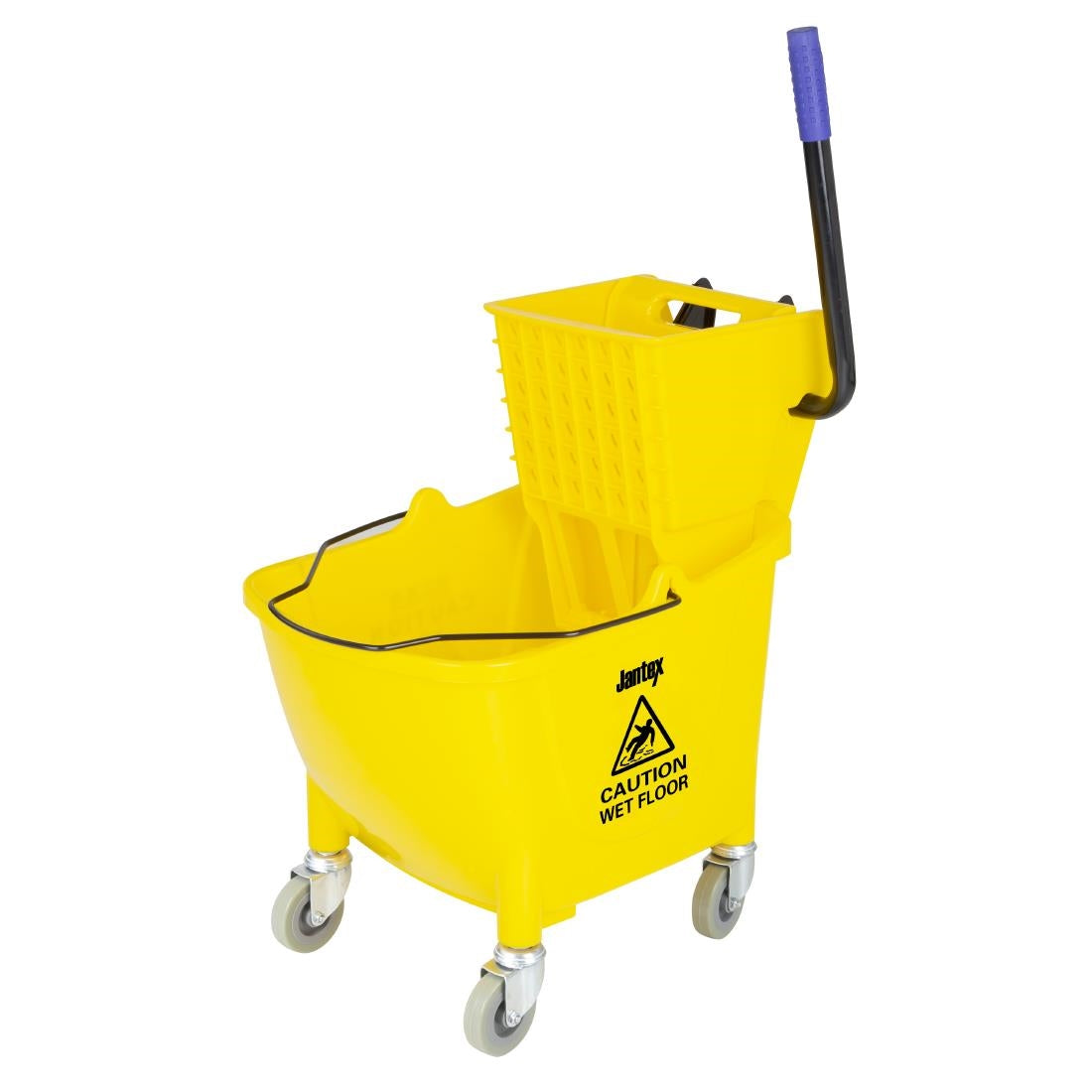 FW866 Jantex 30ltr Mop Bucket with Foot Pedal release - Yellow