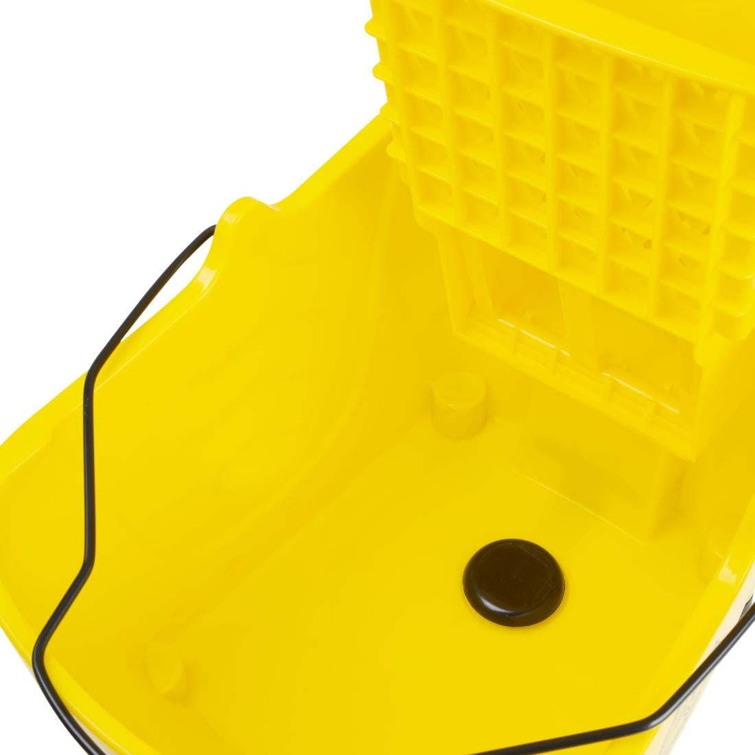 FW866 Jantex 30ltr Mop Bucket with Foot Pedal release - Yellow