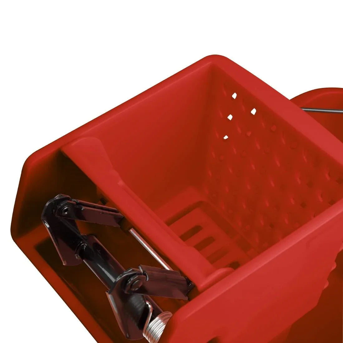 FW868 Jantex 30ltr Mop Bucket with Foot Pedal release - Red