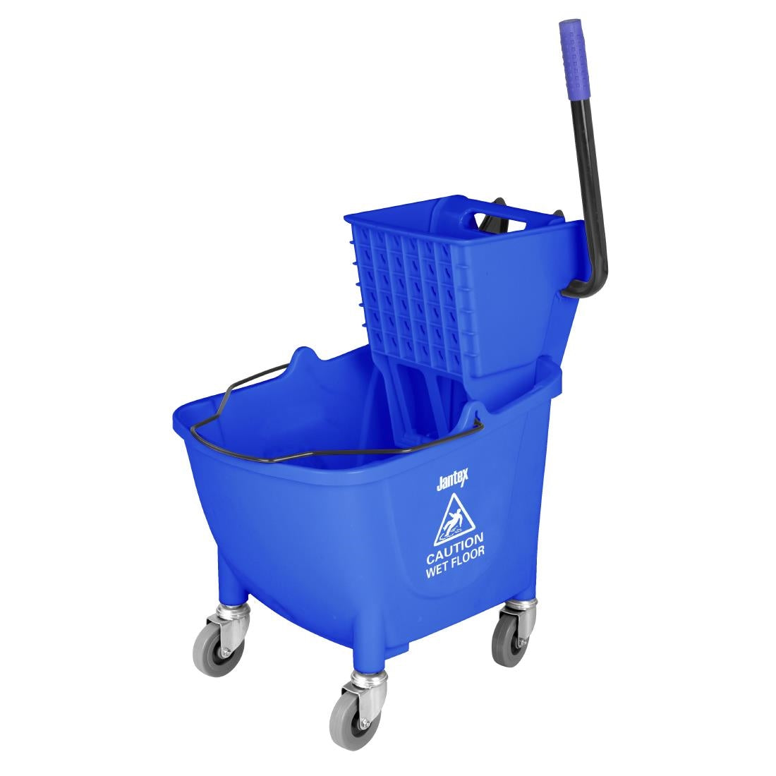 FW869 Jantex 30ltr Mop Bucket with Foot Pedal release - Blue