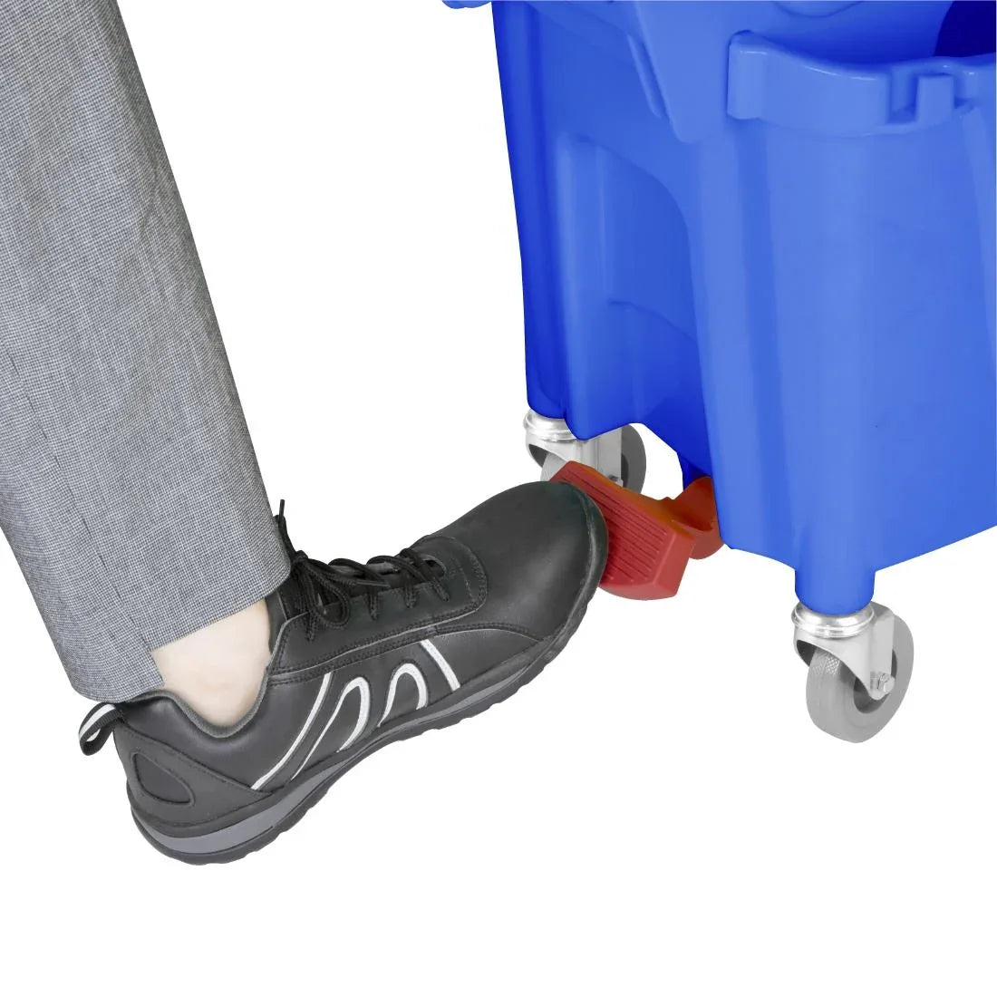 FW869 Jantex 30ltr Mop Bucket with Foot Pedal release - Blue