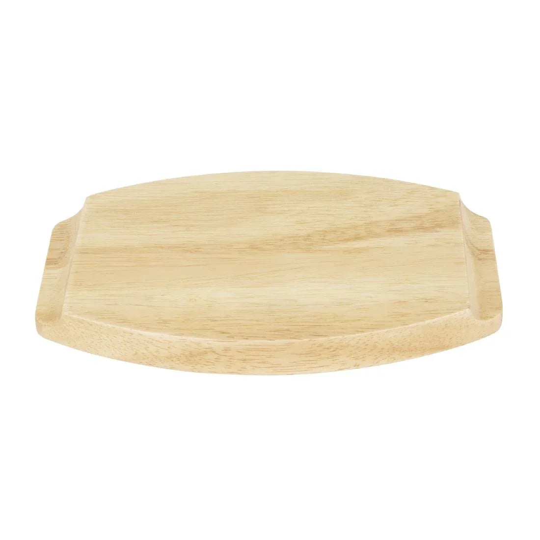 FW978 Olympia Hevea Board for Cast Iron Oval Eared Dish 230x135mm for FW818