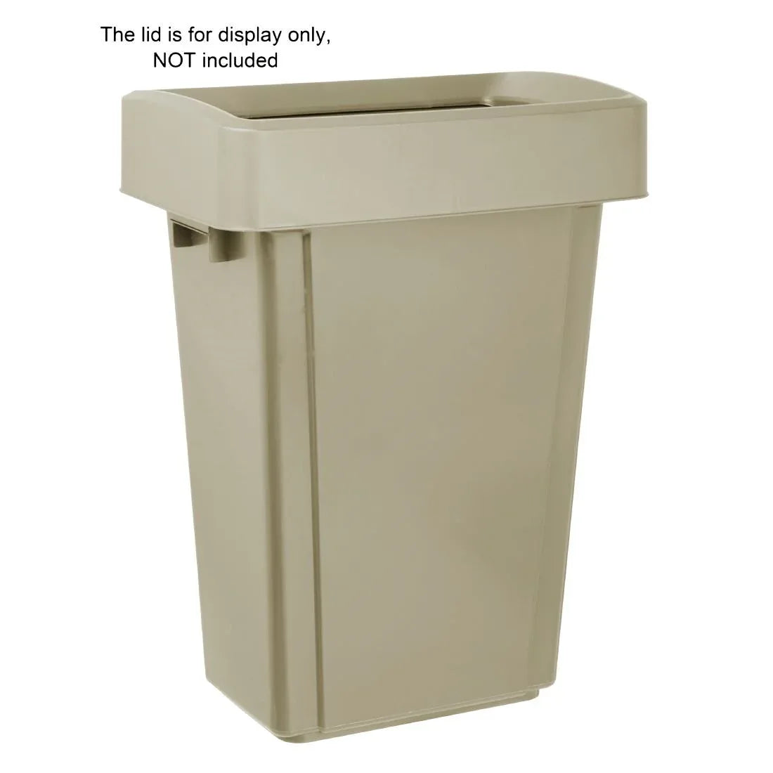 FX149 Jantex Slim Bin 60Ltr Beige