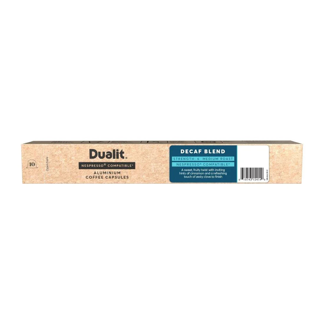 FX183 Dualit Decaf Aluminium Coffee Capsules (Pack of 10) - JD Catering Equipment Solutions Ltd