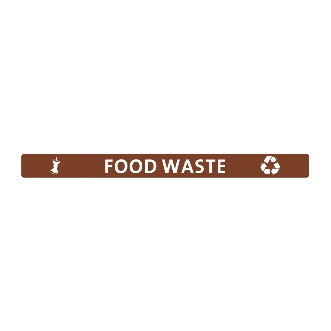 FX195 Jantex Slim Bin Lid Food Waste Label