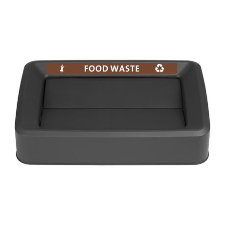 FX195 Jantex Slim Bin Lid Food Waste Label