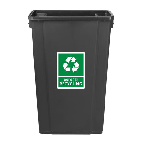 FX196 Jantex Slim Bin Mixed Recycling Label