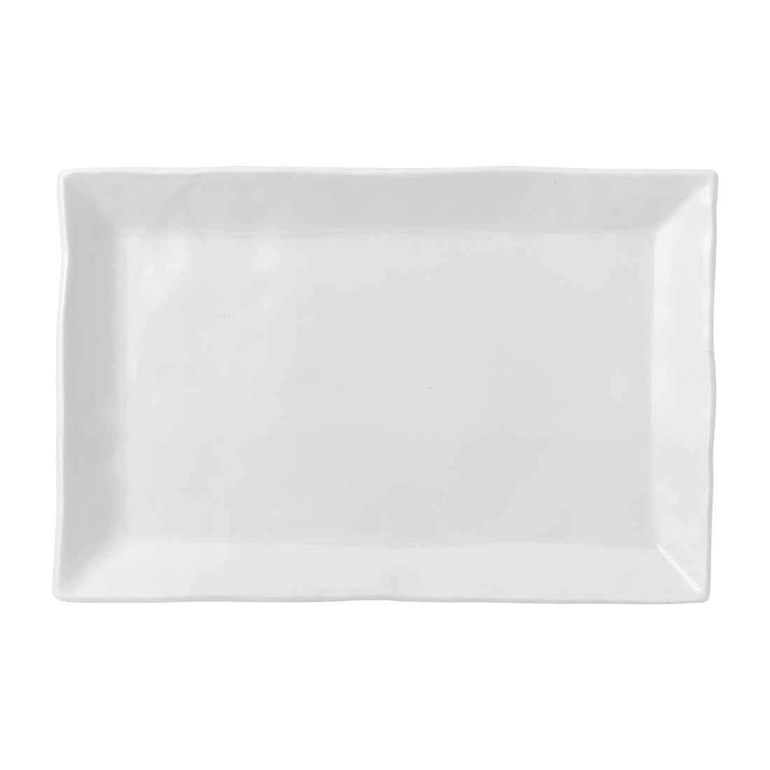 Dudson White Rectangular Trays 287x190mm (6 Pack)