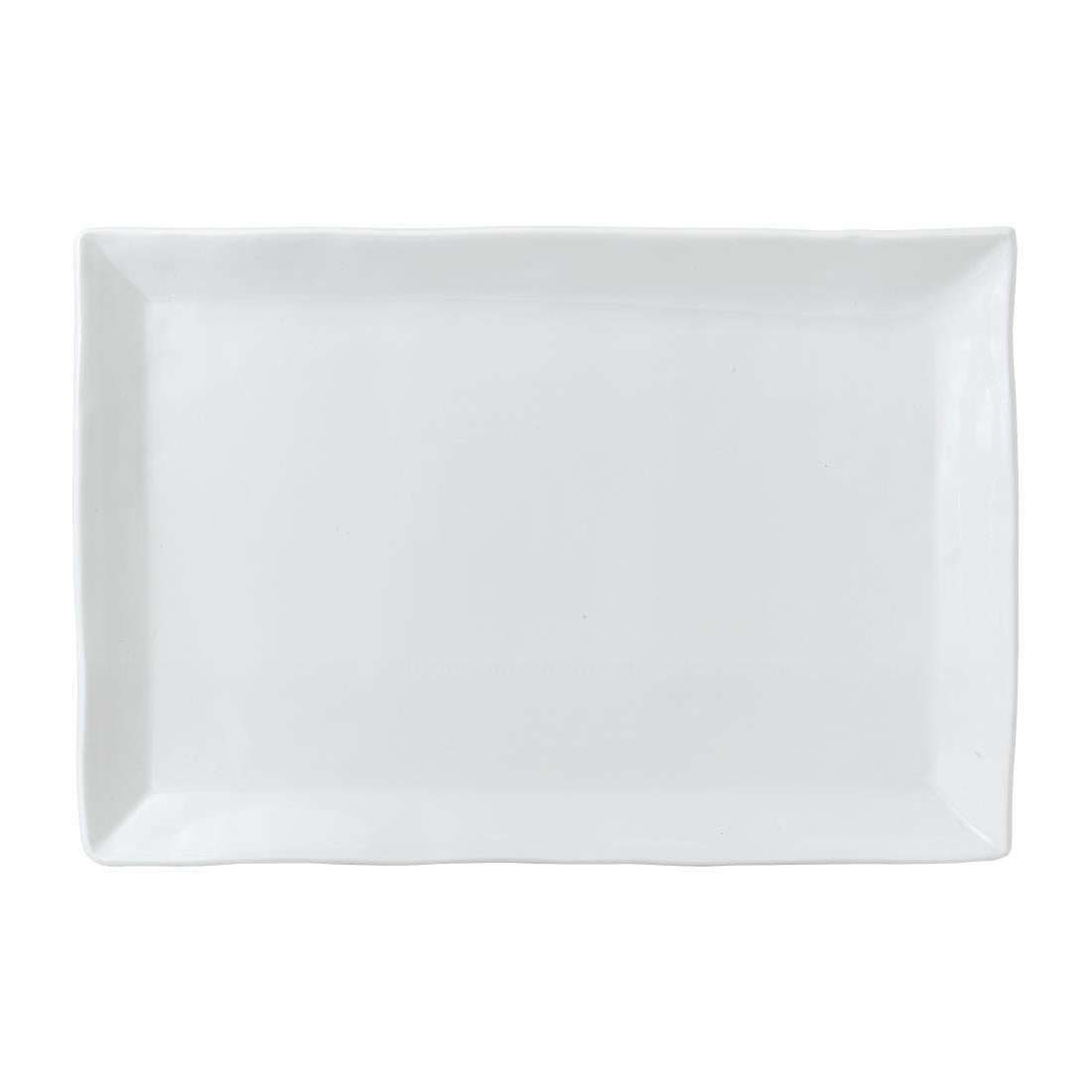 Dudson White Rectangular Trays 345x233mm (6 Pack)