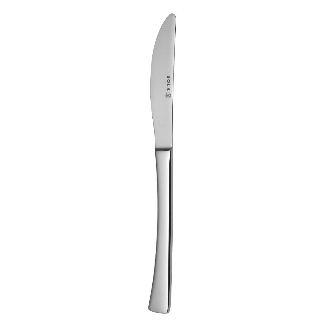 FZ079 Sola Lotus Dessert Knife Mono Regular (Pack of 12)
