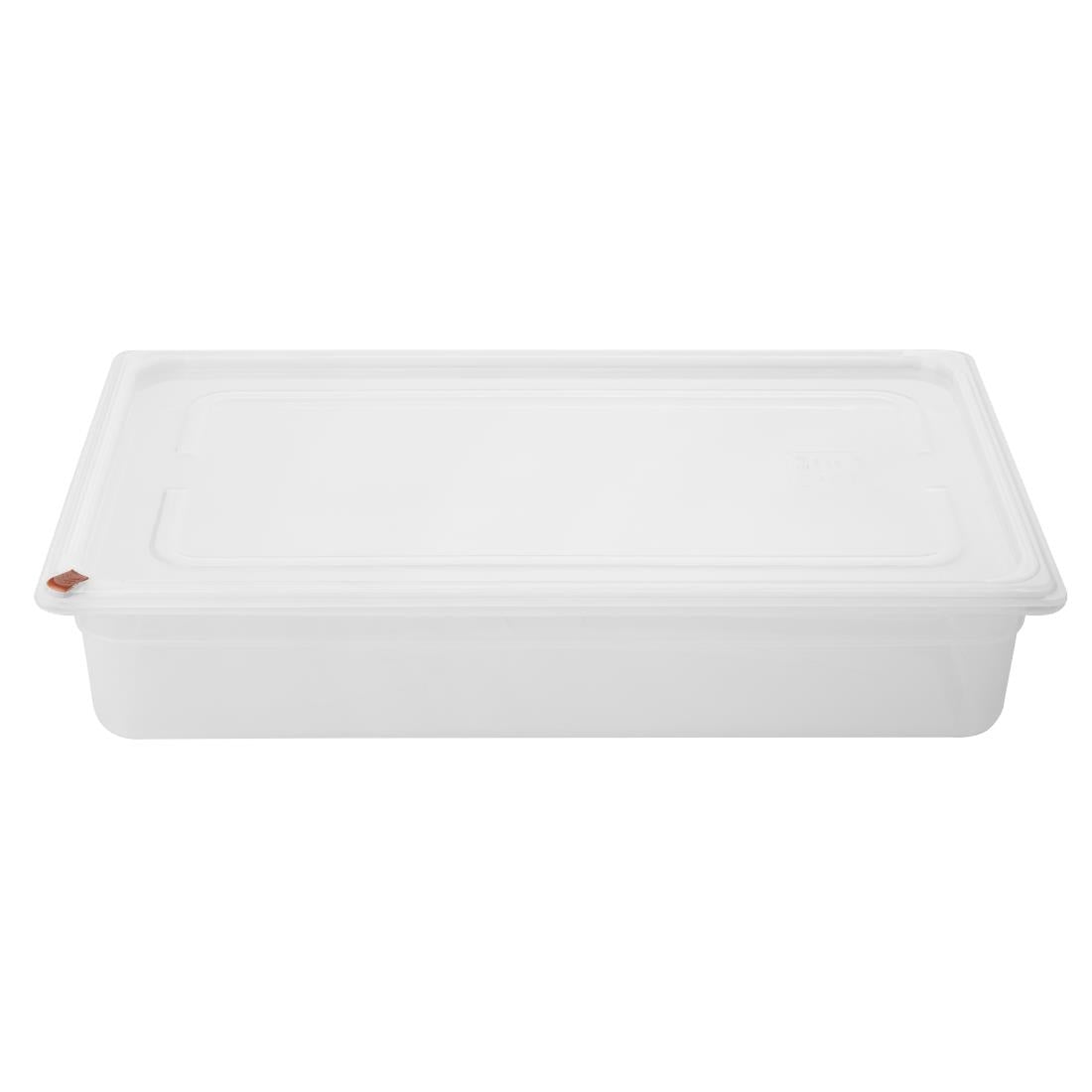 FZ086 Hygiplas Click Polypropylene 1/1 Gastronorm Tray 100mm (2 Pack)