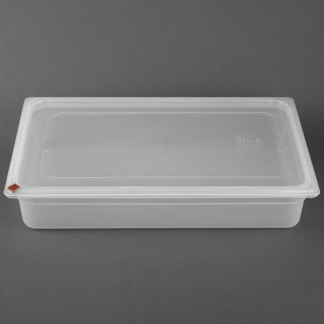FZ086 Hygiplas Click Polypropylene 1/1 Gastronorm Tray 100mm (2 Pack)