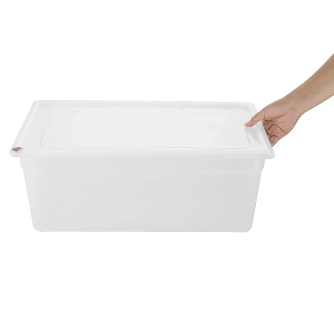 FZ088 Hygiplas Click Polypropylene 1/1 Gastronorm Tray 200mm (2 Pack)