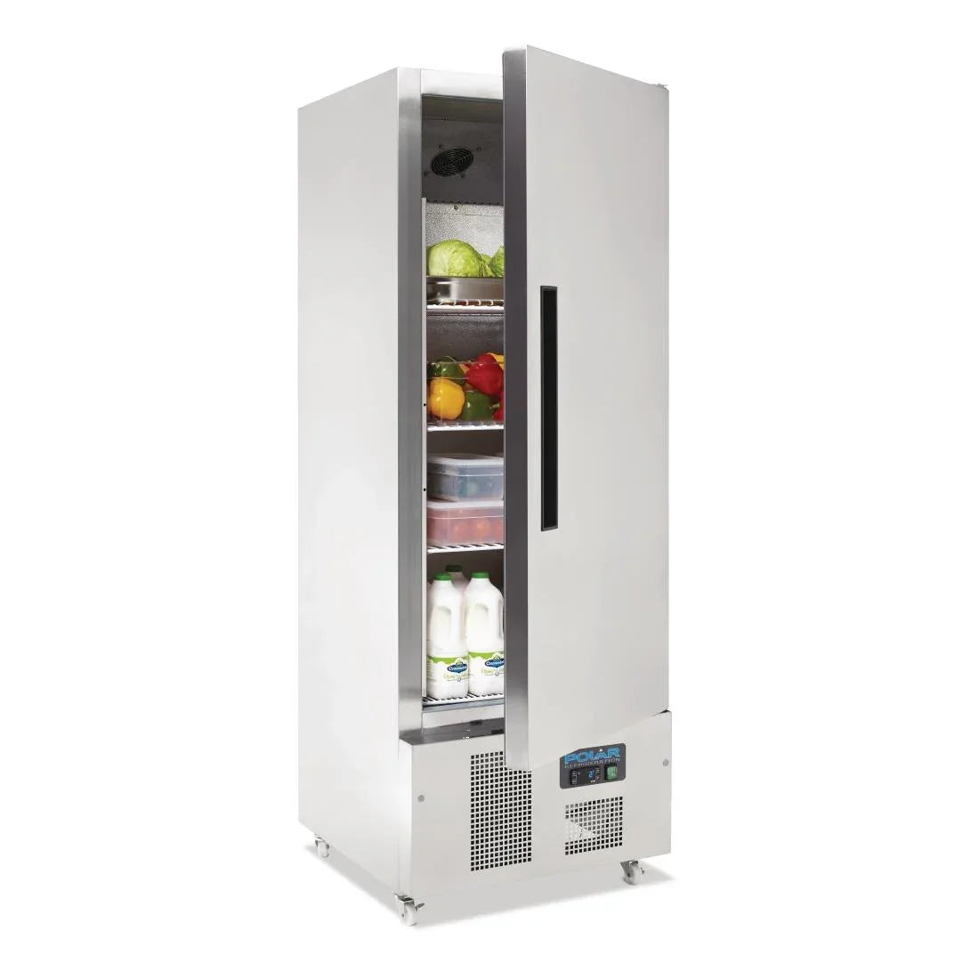 G590 Polar G-Series Upright Slimline Fridge 440Ltr - JD Catering Equipment Solutions Ltd