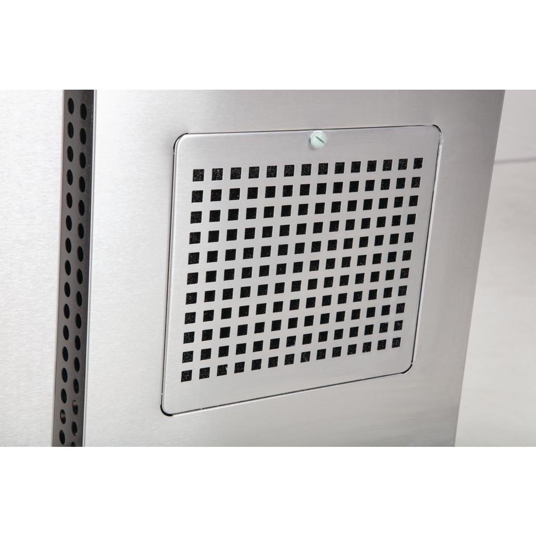 UA047 Polar U-Series Double Door Counter Fridge 282Ltr