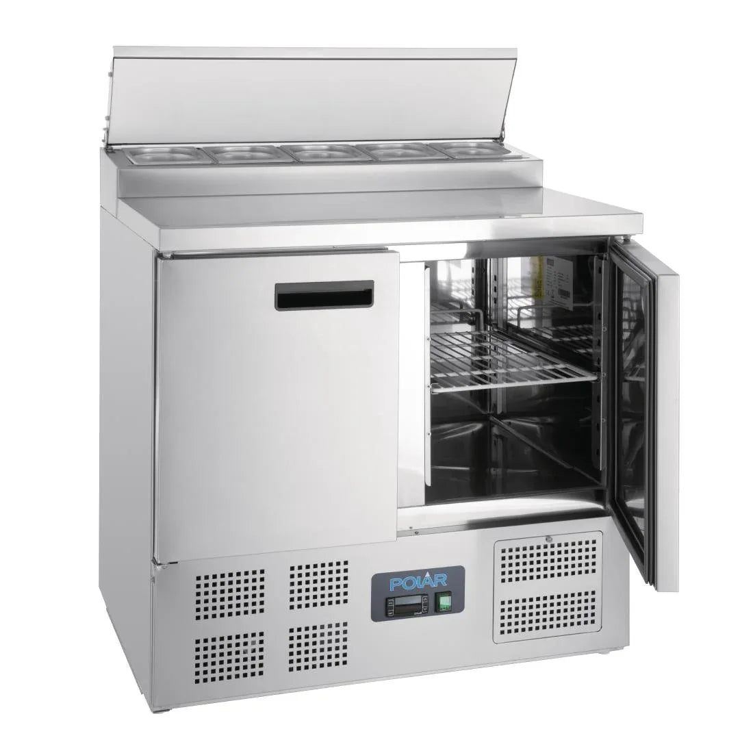 G604 Polar G-Series Pizza Prep Counter Fridge - JD Catering Equipment Solutions Ltd