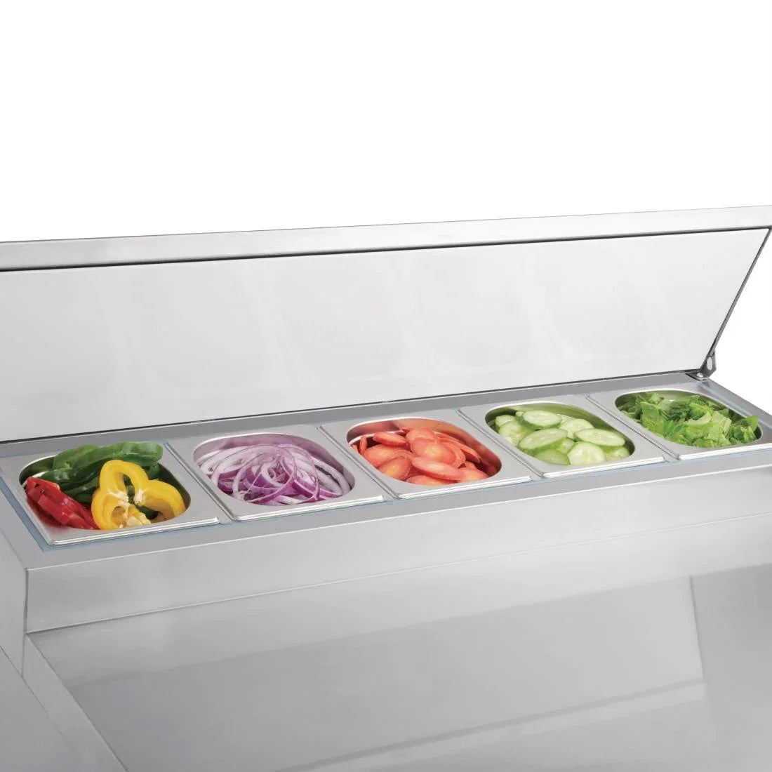 G604 Polar G-Series Pizza Prep Counter Fridge - JD Catering Equipment Solutions Ltd