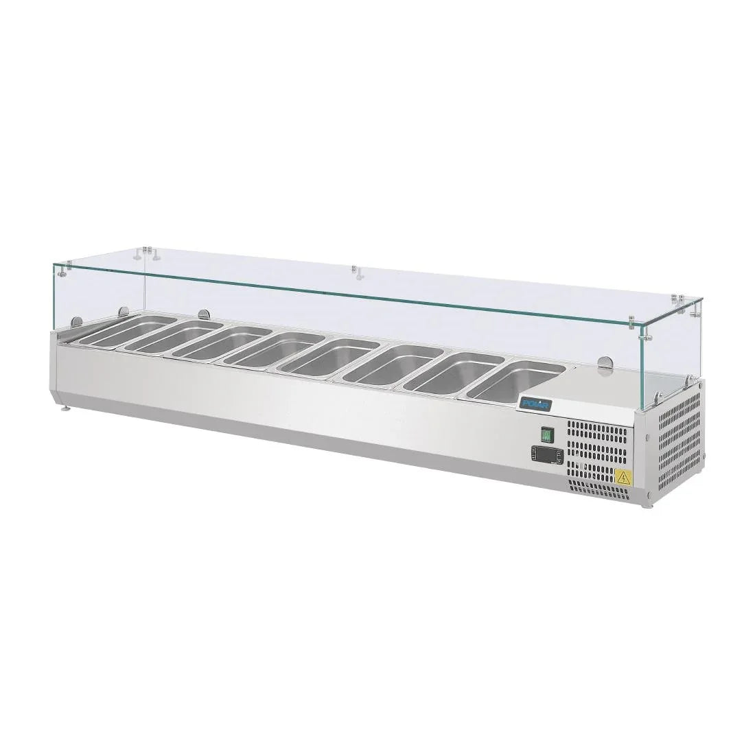 G610 Polar G-Series Countertop Prep Fridge 8x 1/4GN - JD Catering Equipment Solutions Ltd