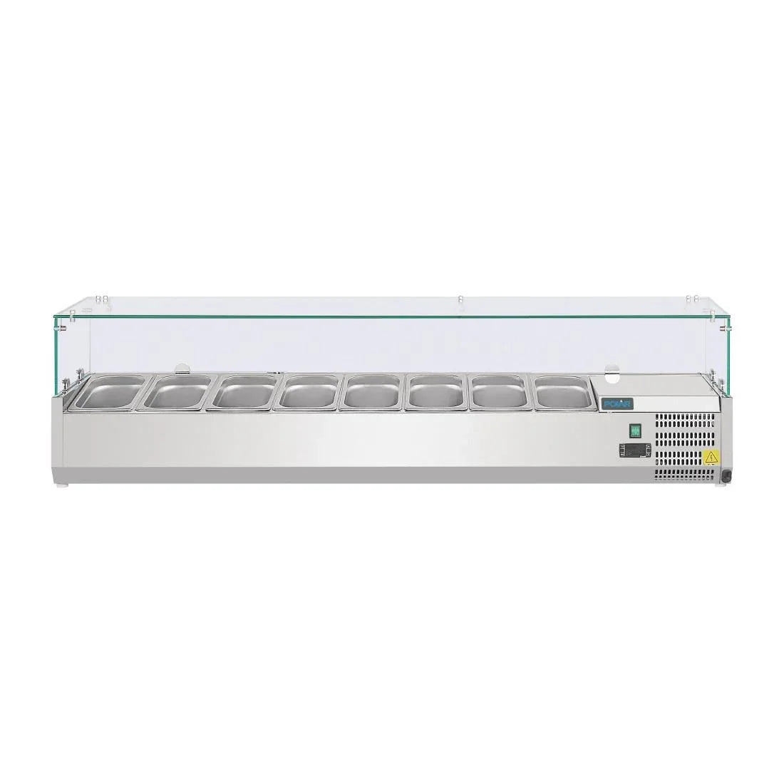G610 Polar G-Series Countertop Prep Fridge 8x 1/4GN - JD Catering Equipment Solutions Ltd