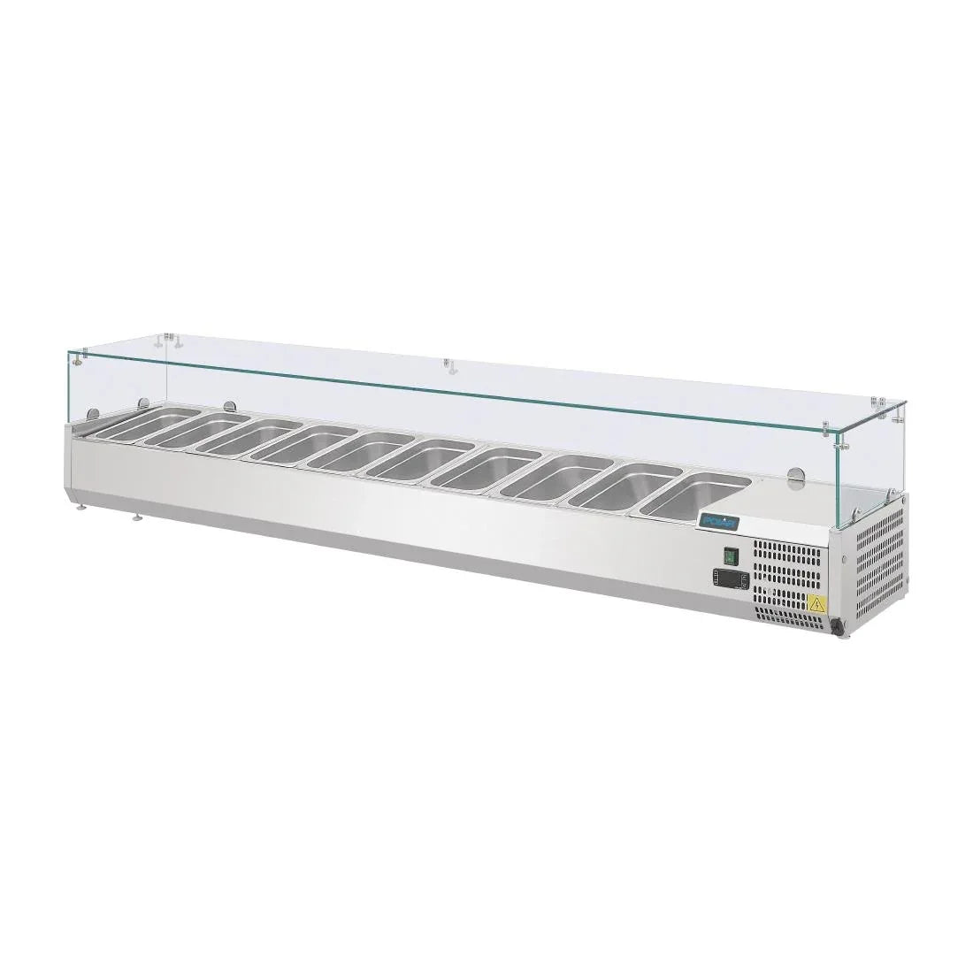 G611 Polar G-Series Countertop Prep Fridge 10x 1/4GN - JD Catering Equipment Solutions Ltd