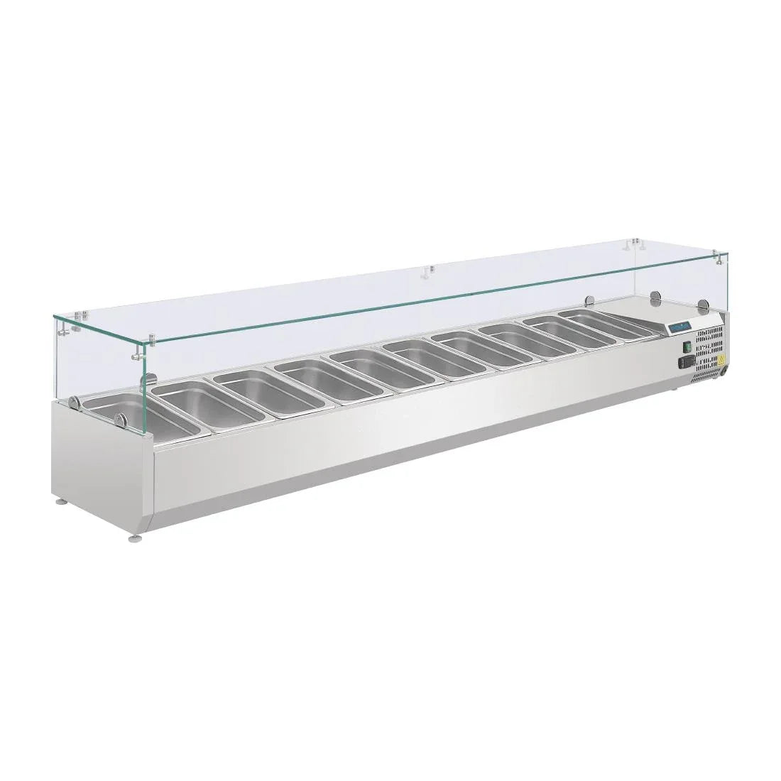 G611 Polar G-Series Countertop Prep Fridge 10x 1/4GN - JD Catering Equipment Solutions Ltd